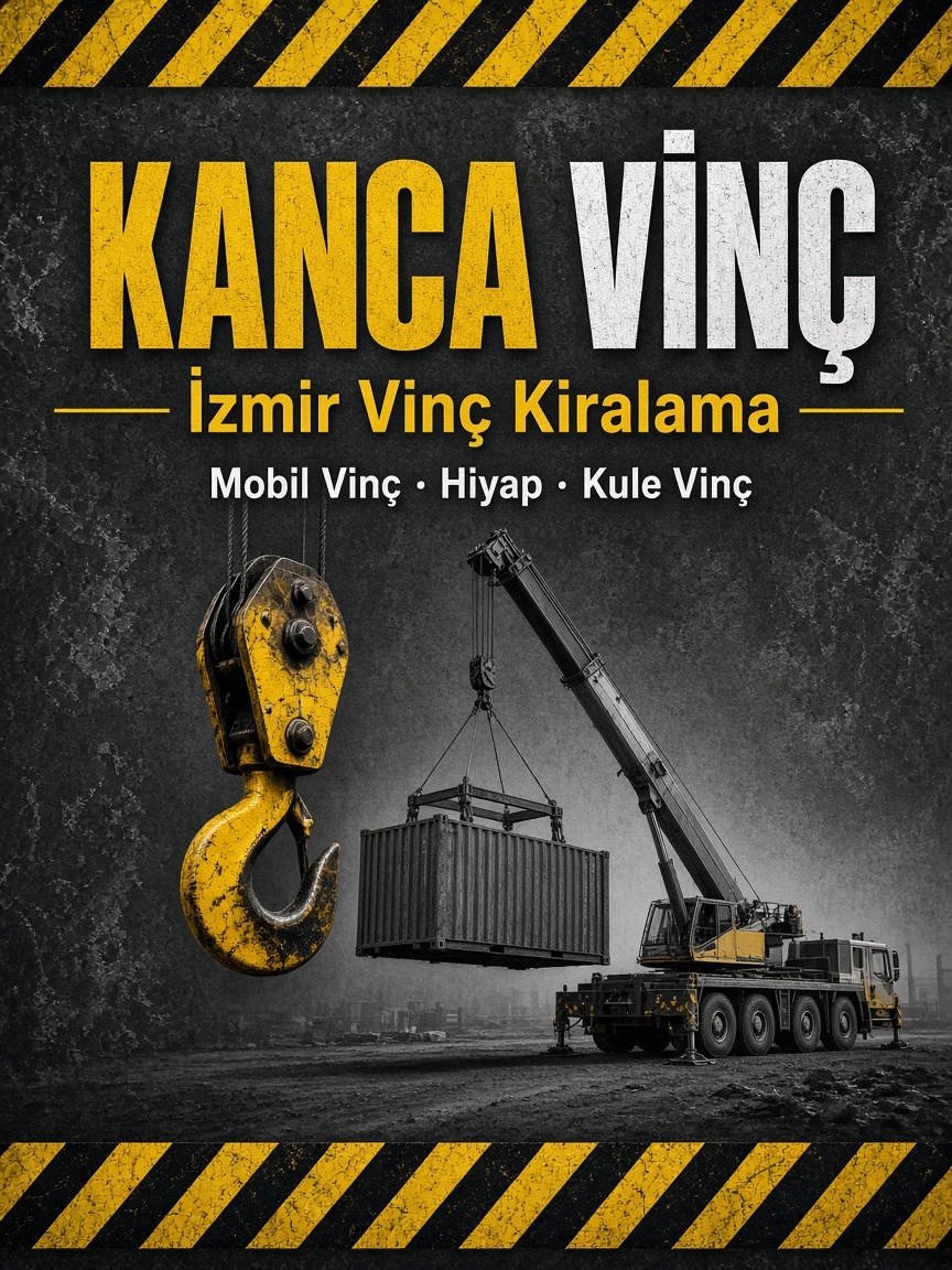 Kanca Vinç İzmir vinç kiralama
